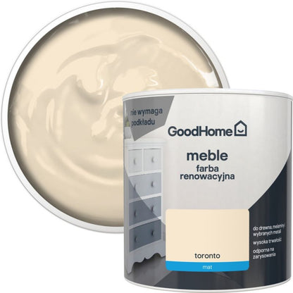GoodHome Reno Toronto mat møbelrenoveringsmaling 0,5 l