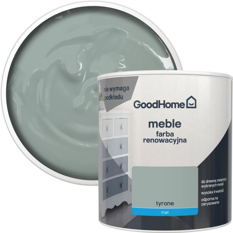 GoodHome Reno Tyrone mat renoveringsmaling til møbler 0,5 l