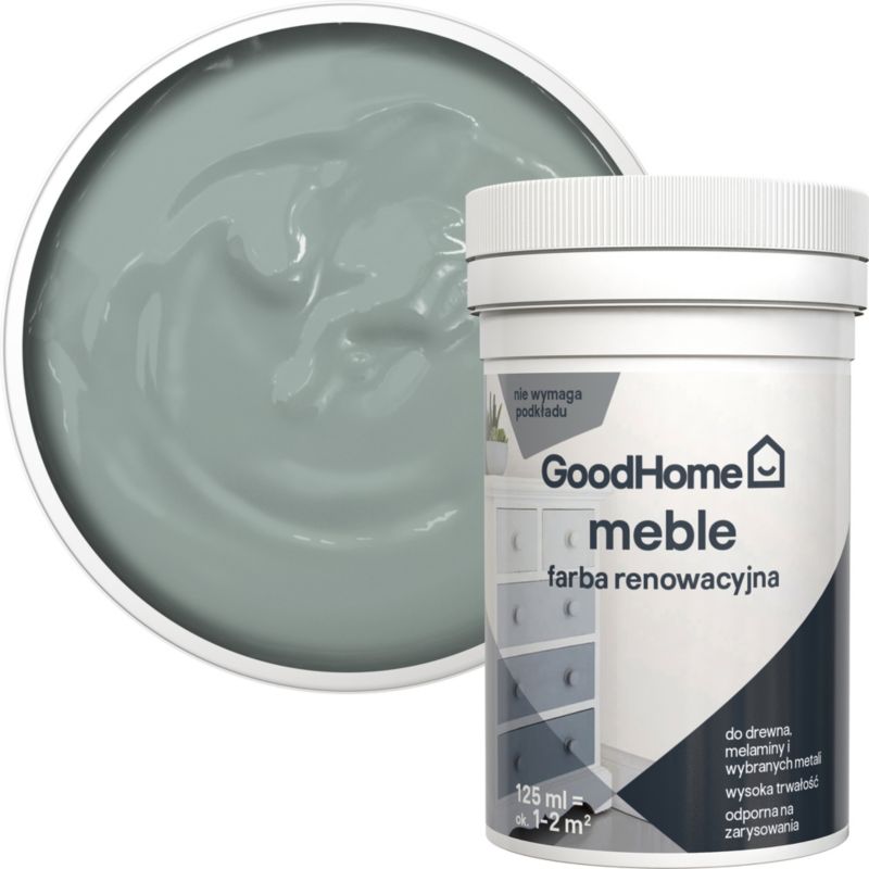 GoodHome Reno Tyrone mat møbelrenoveringsmaling 125 ml