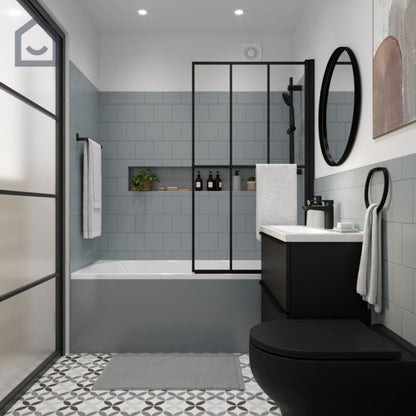 GoodHome Reno Delaware mat renoveringsmaling til fliser 0,75 l