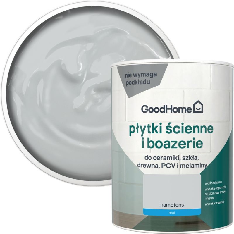 GoodHome Reno Hamptons mat renoveringsmaling til fliser 0,75 l