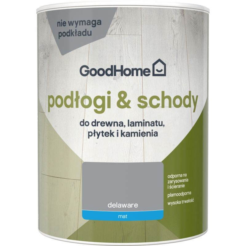 GoodHome Reno Delaware mat gulvrenoveringsmaling 0,75 l