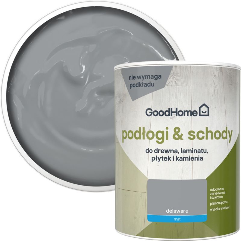 GoodHome Reno Delaware mat gulvrenoveringsmaling 0,75 l