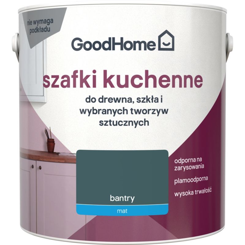GoodHome Reno Bantry mat renoveringsmaling til skab, 2 l