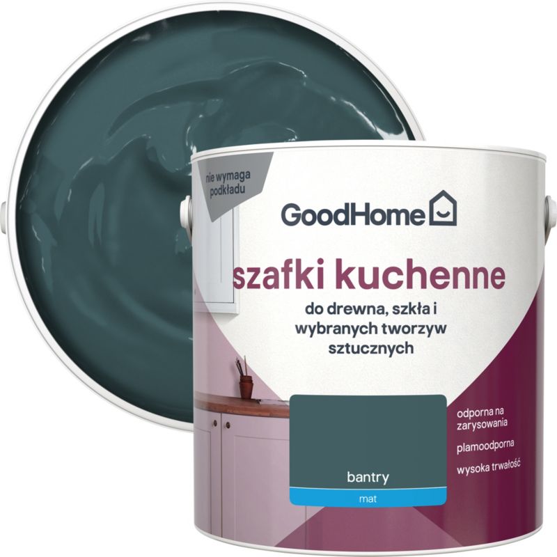 GoodHome Reno Bantry mat renoveringsmaling til skab, 2 l