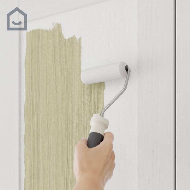 GoodHome Reno renoveringsmaling til skab, mat hvid, 0,75 l