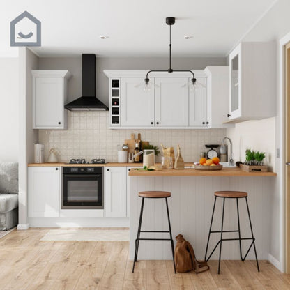 GoodHome Reno renoveringsmaling til skab, mat hvid, 2 l