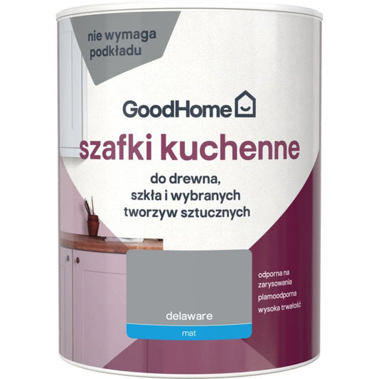 GoodHome Reno Delaware mat renoveringsmaling til skabe 0,75 l