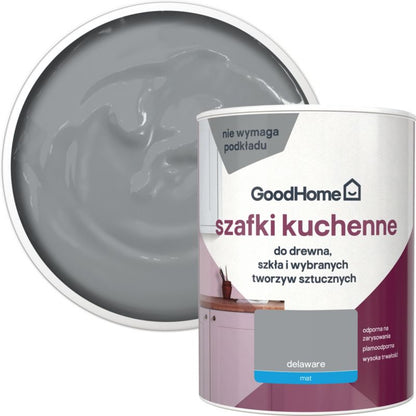 GoodHome Reno Delaware mat renoveringsmaling til skabe 0,75 l