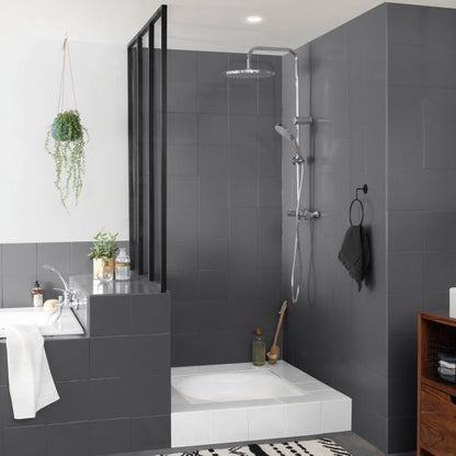 V33 renoveringsmaling til vægfliser antracit satin 2 l