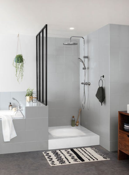 V33 renoveringsmaling til vægfliser grå loft satin 2 l