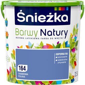 Sneżka Barwy Natury maling i farve "Kornblomsteng" 2,5 l