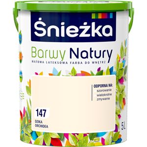 Snežka Barwy Natury maling vild orkidé 5 l