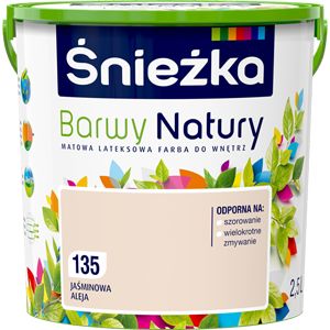 Sneżka Barwy Natury maling jasminallé 2,5 l