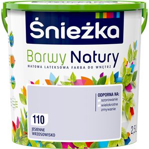 Snežka Barwy Natury efterårs lyngfarvet maling 2,5 l