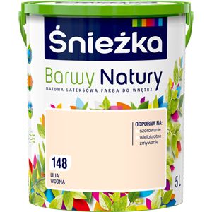 Snežka Barwy Natury vægmaling i farven vandlilje 5 l