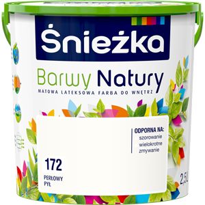 Snežka Barwy Natury maling perle-støv 2,5 l