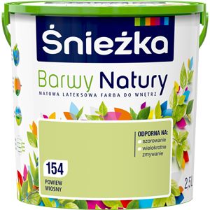 Sneżka Barwy Natury maling - Forårsbrise 2,5 l