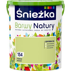 Snežka Barwy Natury maling i farven "Forårspust" 5 l