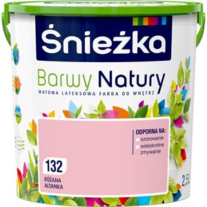 Sneżka Barwy Natury maling i farven Rosengård 2,5 l