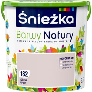 Snežka Barwy Natury maling i rosa azalea 2,5 l