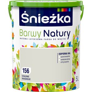 Snežka Barwy Natury maling i farven stål magnolia 5 l