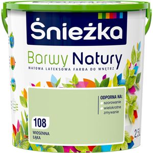 Snežka Barwy Natury maling i farven "Forårsdukke" 2,5 l