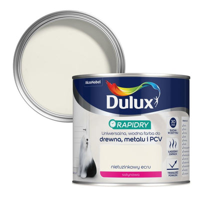 Dulux Rapidry universalmaling i unik farven ecru 0,4