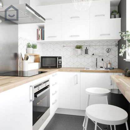 GoodHome Reno universalmaling hvid blank 2 l