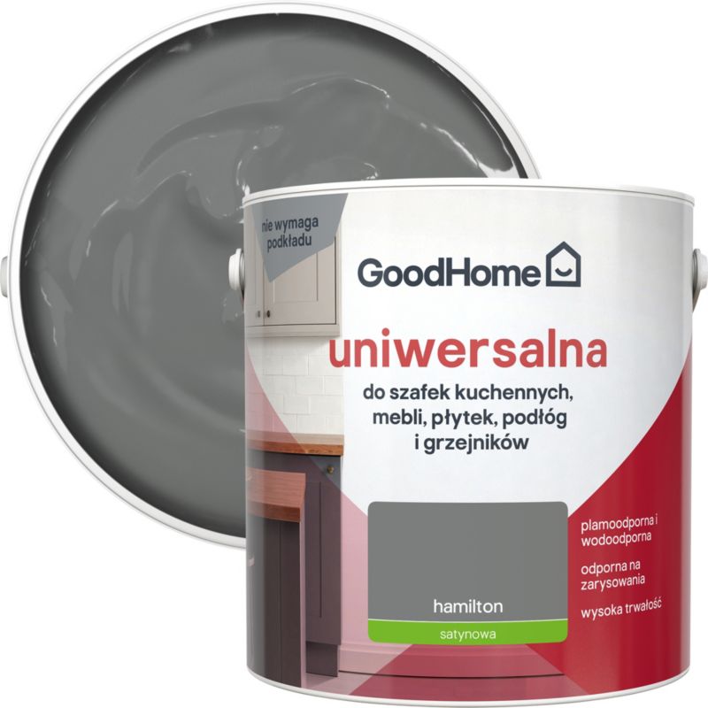 GoodHome Reno Hamilton satin universalmaling 2 l