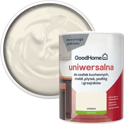 GoodHome Reno Ottawa universalmaling satin 0,75 l