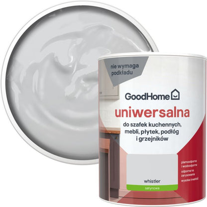 GoodHome Reno whistler satin universalmaling 0,75 l