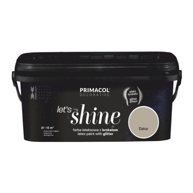 Primacol Let's Shine glimmermaling 2 l Dakar