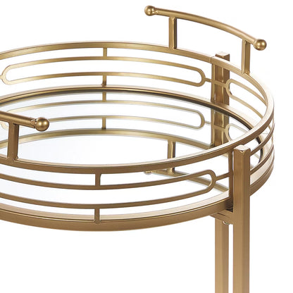 Rullebord Farley Metal Guld