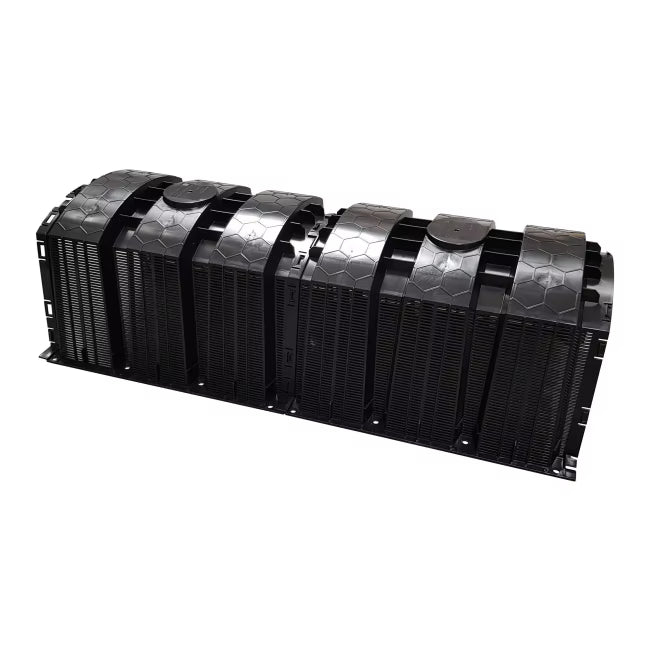 Faskinetunel 150 Liter 120x50x36 cm Sort