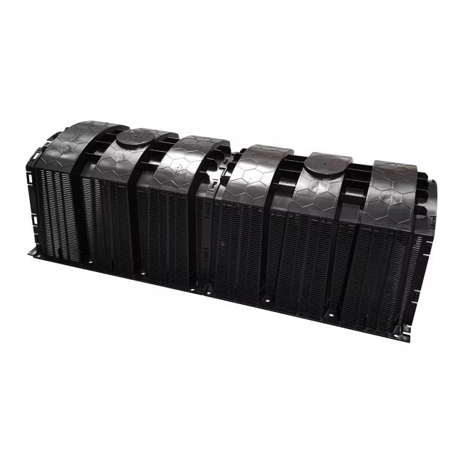 Faskinetunel 150 Liter 120x50x36 cm Sort