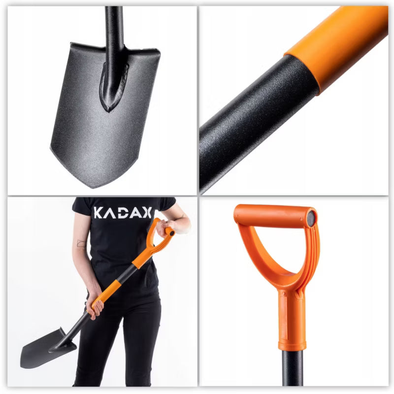 Feltspade Mertys 86 cm Sort og Orange