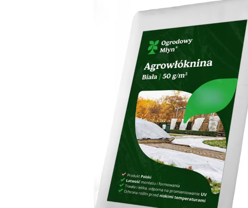 Fiberdug 3,2x5 m 50 g Hvid