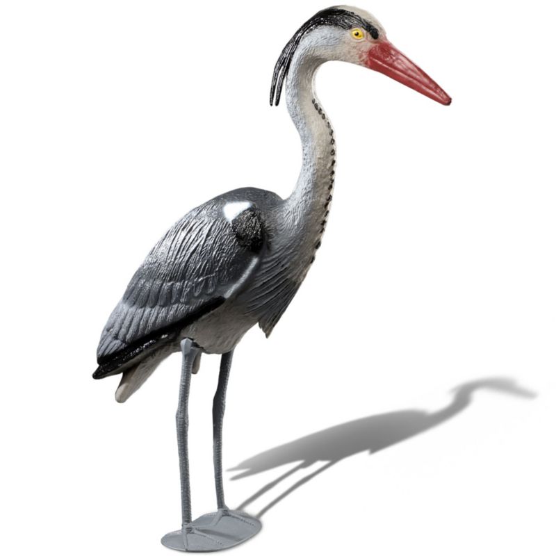 KADAX havefigur stor grå hejre 70 cm XXL – 1 stk.