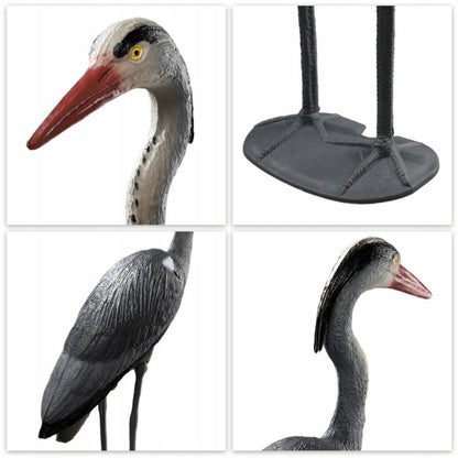 KADAX havefigur stor grå hejre 70 cm XXL – 1 stk.