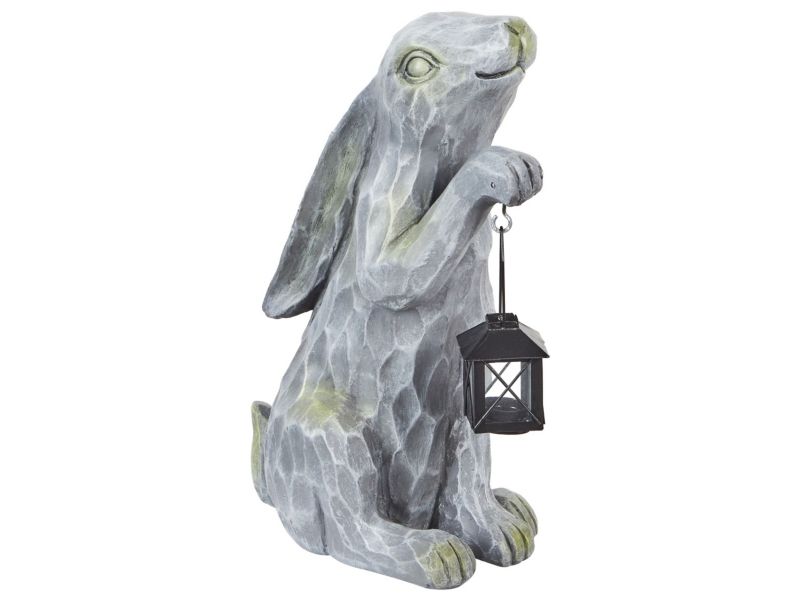 Dekorativ figur Argilly MgO-plade Cottage Klassisk grå 1 stk.