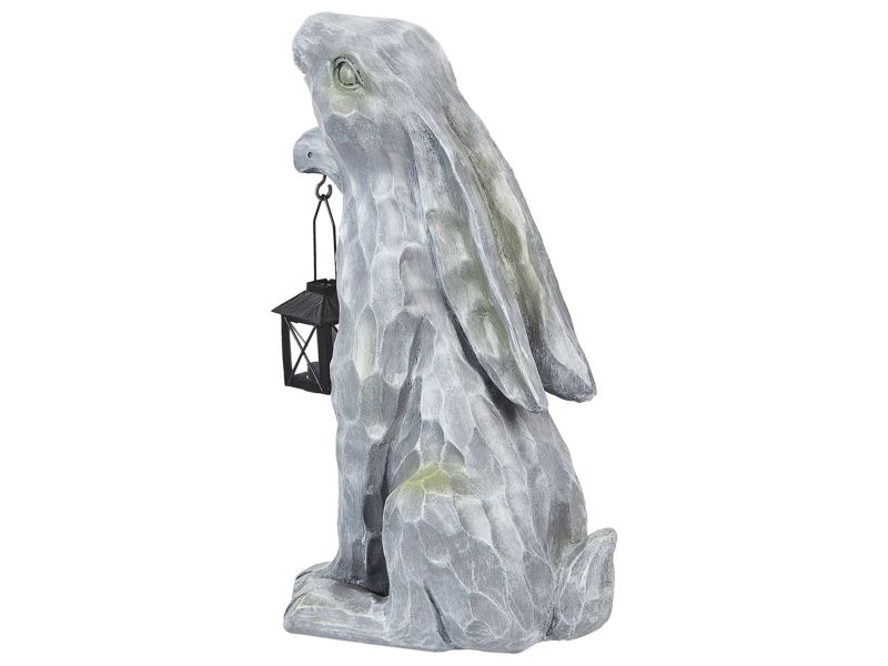 Dekorativ figur Argilly MgO-plade Cottage Klassisk grå 1 stk.
