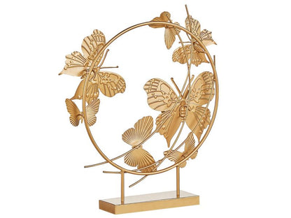 Dekorationsfigur Beryllium Jern Moderne Glamour Guld 1 stk.