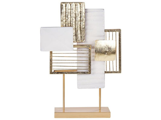 Dekorationsfigur Boron i jern med moderne glamour i guld, 1 stk.