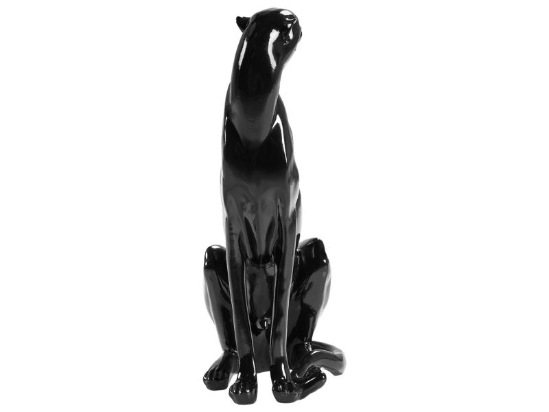 Dekorativ figur Broye i syntetisk harpiks, moderne glamour, sort, 1 stk.
