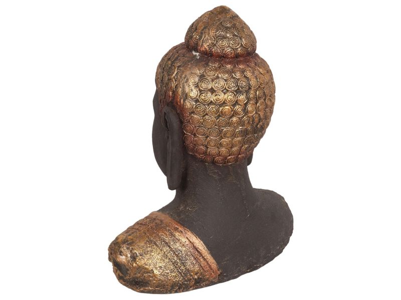 Dekorationsfigur Carum i magnesiumoxid klassisk glamour sort 1 stk.