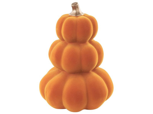 Dekorationsfigur Kalamata keramik velour moderne glamour orange 1 stk.