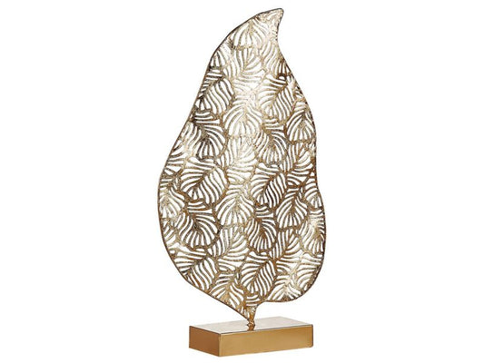 Dekorativ figur Lithium Jern Moderne glamour i guld, 1 stk.