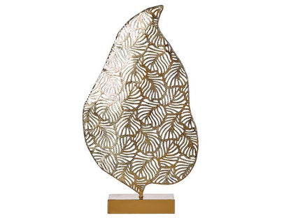 Dekorativ figur Lithium Jern Moderne glamour i guld, 1 stk.