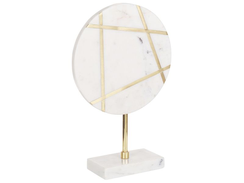 Dekorationsfigur Rethimno Marmor Glamour Hvid 1 stk.